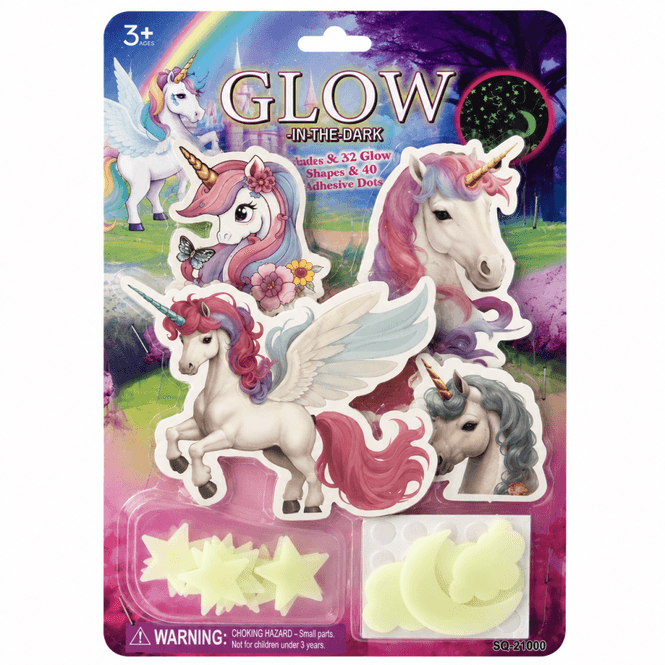 Hovedbilde glow in the dark unicorn
